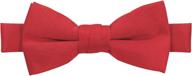 👔 jacob alexander pre-tied elastic band adjustable bow ties for boys – stylish and versatile accessories logo