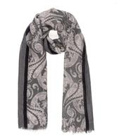 🧣 gentleman's lightweight paisley scarves for fashion logo