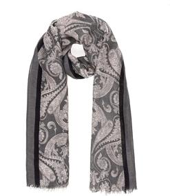 img 4 attached to 🧣 Gentleman's Lightweight Paisley Scarves for Fashion