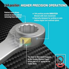 img 2 attached to DURATECH 144 Position Ratcheting 2 5 Degree Vanadium