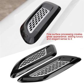 img 1 attached to Qiilu Outlet Intake Bonnet 2012 2018 Exterior Accessories