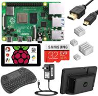 🖥️ neego raspberry pi 4 4gb bundle - complete kit with touchscreen, keyboard and case - enhanced with 4gb ram logo