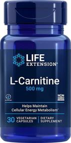 img 3 attached to 💊 L-Carnitine 500mg Supplement by Life Extension - Promotes Energy Production & Metabolism Boost for Healthy Aging & Cognitive Function - Non-GMO, Gluten-Free - 30 Vegetarian Capsules