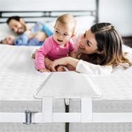 🛏️ hitomen twin to king bed converter kit - bed bridge, bed gap filler with strap & mattress connector logo