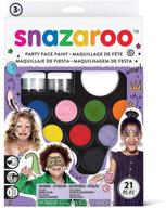 🎉 ultimate party pack: snazaroo face paint kit for a fun-filled celebration logo