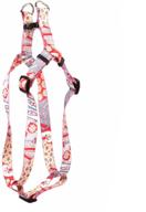 paisley collection yellow dog design step-in harness - enhanced for seo logo