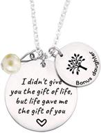 liduola stepdaughter gift necklace daughter logo