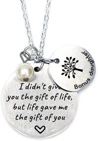 img 3 attached to Liduola Stepdaughter Gift Necklace Daughter