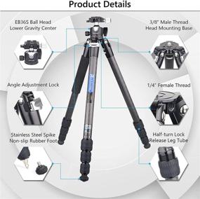 img 2 attached to Monopod Ultra Stable Lightweight Portable External