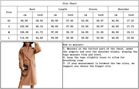 img 1 attached to Chouyatou Womens Breasted Overcoat X Small Women's Clothing