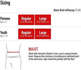 img 3 attached to 🩲 McDavid Youth Brief with Athletic Cup - Boys Cup Underwear, Includes Baseball Cup for Youth & Peewee