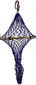 img 1 attached to 🔍 Derby Originals Quik-Fil 48” Slow Feed Poly Rope Hanging Hay Net: Enhanced with 2x2” Holes for Optimal Nutrition and Digestion