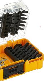 img 1 attached to 💥 Dive into Efficiency: DEWALT DW2153 34-Piece Impact Driver Bit Set for Enhanced Drilling and Driving Performance