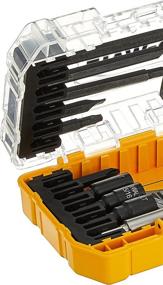 img 2 attached to 💥 Dive into Efficiency: DEWALT DW2153 34-Piece Impact Driver Bit Set for Enhanced Drilling and Driving Performance