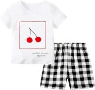 🩳 cotton capri crop leggings for toddler girls, ideal for dance and summer logo