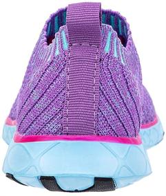 img 1 attached to 👟 Stylish and Comfortable ALEADER Walking Sneakers: Lightweight Purple Shoes for Girls