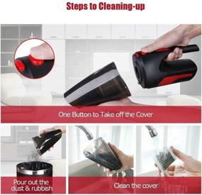 img 3 attached to Portable Cordless Handheld Rechargeable Cleaners