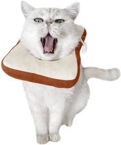 img 4 attached to Регулируемый воротник для восстановления кота USAMS: удобный и милый воротник для защиты и заживления послеоперационных ран - идеально подходит для котят и кошек.