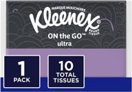 🧻 kleenex wallet pack facial tissues: convenient 10 count for on-the-go use, 12.2 ounces logo