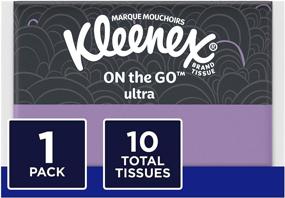 img 4 attached to 🧻 Kleenex Wallet Pack Facial Tissues: Convenient 10 Count for On-the-Go Use, 12.2 ounces