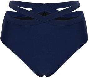 img 1 attached to 👙 Hilor Women's High-waisted Bikini Tankini Swimwear for Women - Fashionable Clothing