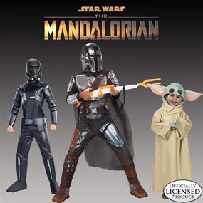 img 2 attached to Rubies Star Wars The Mandalorian The Child Pet Costume - Channel the Force with This Adorable Outfit!