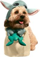 rubies star wars the mandalorian the child pet costume - channel the force with this adorable outfit! logo