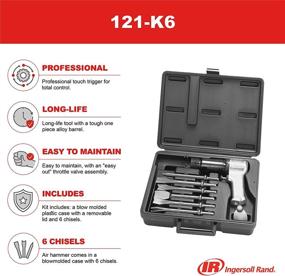 img 1 attached to Ingersoll 121K6 Hammer 6 Piece Chisel