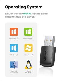 img 1 attached to 📶 UGREEN USB WiFi Adapter for Desktop PC AC650 5G 2.4G Dual Band WiFi Dongle: High-Speed Wireless Network Adapter for Windows, Mac, and Linux