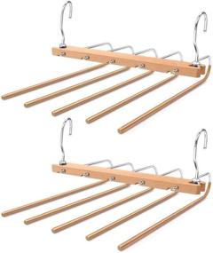 img 4 attached to HEROPIE Hangers Multifunctional Organizer Stainless