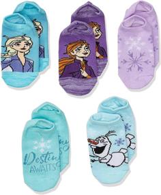 img 3 attached to Disney Girls Assorted Pastel Frozen 5 6 5