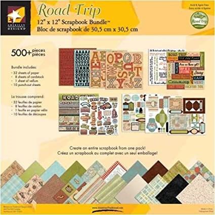 american traditional scrapbook inch bundle 로고