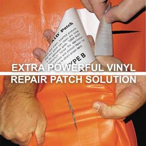 img 2 attached to Комплект для ремонта надувных изделий из винила "Ultimate Vinyl Inflatable Repair", поставляемый в стильной упаковке Tear-Aid (2 штуки)