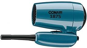 img 1 attached to 💨 Эффективный и компактный: Фен Conair с мощностью 1875 Вт для быстрой сушки волос.