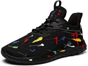 img 1 attached to 👟 Soulsfeng Men's Fashion Sneakers: Athletic, Lightweight, and Breathable