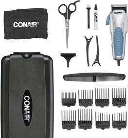 img 4 attached to 💇 Conair Custom Cut: Effortless & Precise 18-Piece Hair Clipper with No-Slip Grip