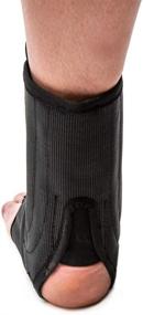 img 1 attached to 🔍 Black Lightweight Ankle Brace by McDavid