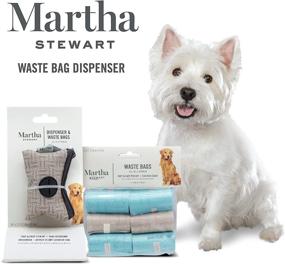 img 2 attached to 🐶 Convenient Martha Stewart for Pets Unscented Doggie Bags - Tear-Resistant Waste Bags for Daily Walks & Easy Clean-Ups