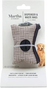 img 4 attached to 🐶 Convenient Martha Stewart for Pets Unscented Doggie Bags - Tear-Resistant Waste Bags for Daily Walks & Easy Clean-Ups