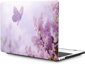 img 4 attached to 🌸 OneGET MacBook Pro 16 inch Case (2019 Release A2141), Floral Design Hard Case with TPU Keyboard Skin & HD Screen Protector, Compatible with New MacBook Pro 16" with Touch Bar (F18)