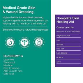 img 3 attached to 💡 ConvaTec 187661 - Duoderm CGF Sterile Self Adherent Wound Dressing - 6x6 - Box of 5 - Effective SEO