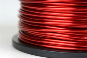 img 2 attached to 🧲 TEMCo 10 AWG Copper Magnet Wire - 5 Lb, 157 Ft, 155°C Magnetic Coil in Red Color