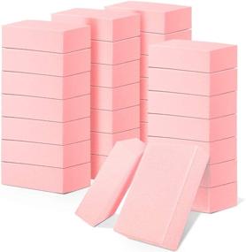 img 4 attached to 🧽 50 Pack Magic Eraser Sponge - Multi-Functional Melamine Cleaning Sponges for Bathtub, Bathroom, Kitchen, Floors & Walls (Pink)