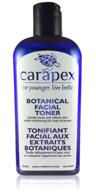 carapex natural botanical facial toner - alcohol & fragrance free, gentle & anti aging (single) logo