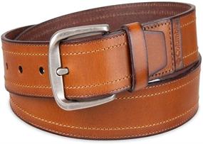 img 3 attached to 👔 Stylish and Durable Columbia Classic Belt: Perfect Men's Casual Single Stitched Accessory