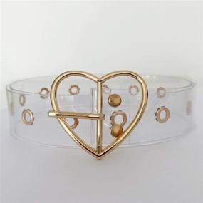 img 3 attached to Heart Buckle Clear Fashion Silver