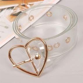 img 2 attached to Heart Buckle Clear Fashion Silver