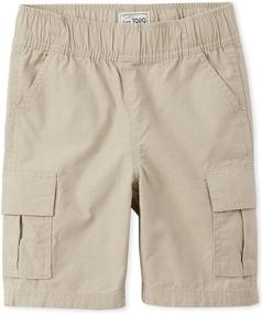 img 4 attached to 👦 Boys' Washed Pull Shorts from Children's Place - Versatile Clothing for Shorts