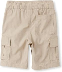 img 2 attached to 👦 Boys' Washed Pull Shorts from Children's Place - Versatile Clothing for Shorts