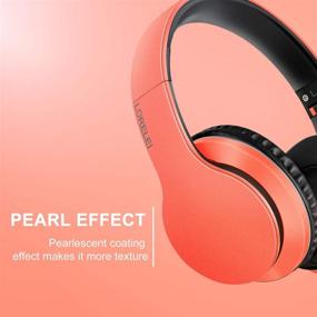 img 3 attached to 🎧 Наушники Lorelei X6 Over-Ear: Легкие, складные и портативные с микрофоном - Витальный Оранжевый